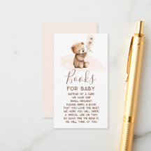 Teddy Bear-böcker för Baby-kort