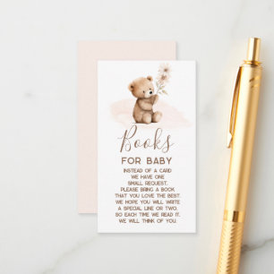 Teddy Bear-böcker för Baby-kort Tilläggskort
