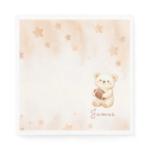 Teddy Bear Football Baby Shower