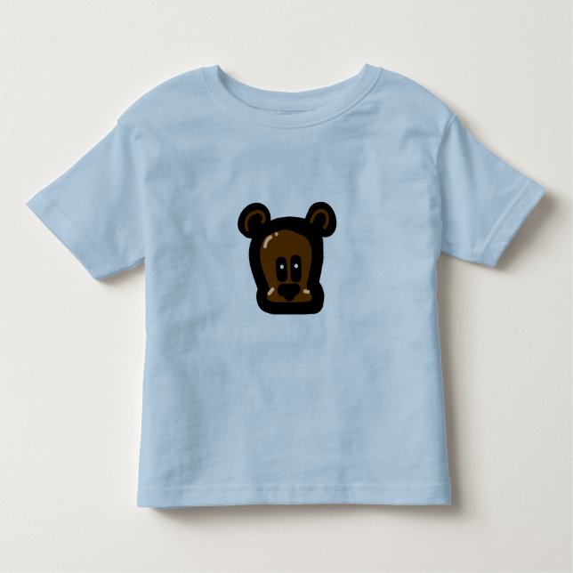 Teddy_Bear_Head T-shirt (Framsida)