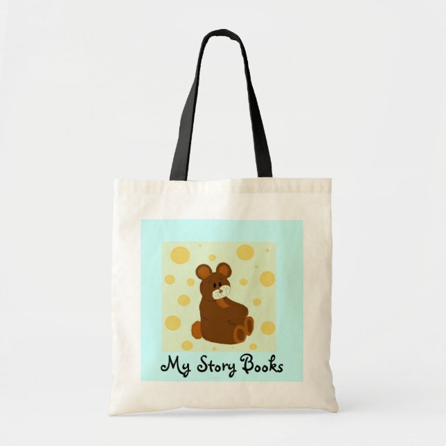 Teddy Bear My Story Books Tygkasse (Framsidan)