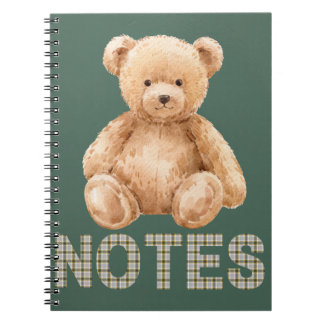 Teddy Bear Notebook Anteckningsbok