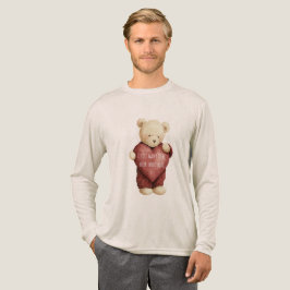 Teddy Bear Red Heart T Shirt