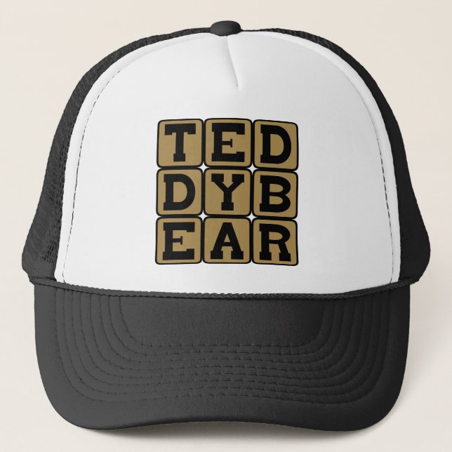 Teddy Bear s sängkamrat Truckerkeps (Framsida)
