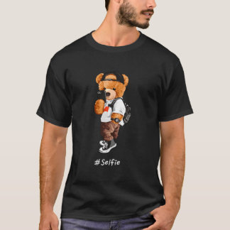 Teddy Bear Selfie So For S T Shirt