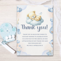 Teddy Bear Theme Baby shower boy