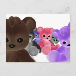 Teddy Bearz Gruppkort Vykort