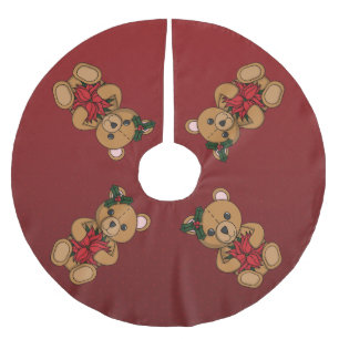 Teddy Björns Julduk Julgransmatta Borstad Polyester