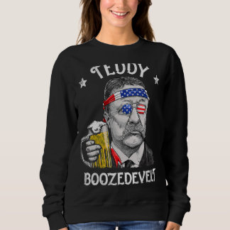 Teddy Boozedevelt Theodore Roosevelt 4 juli T Shirt