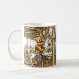 Teddy Carousel Ride Kaffemugg