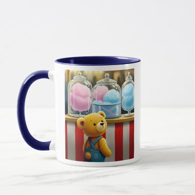 Teddy Cotton Candy Mugg (Vänster)
