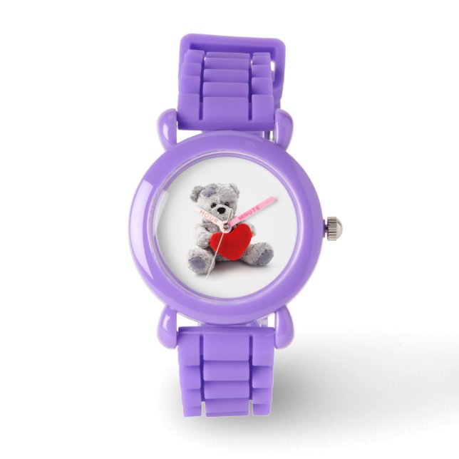 Teddy Heart Mode Armbandsur (Framsida)