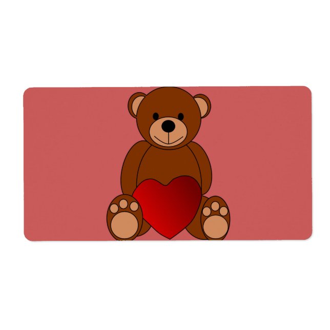 Teddy Kärlek Fraktsedel (Framsidan)