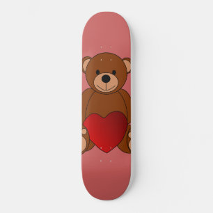 Teddy Kärlek Mini Skateboard Bräda 18,5 Cm