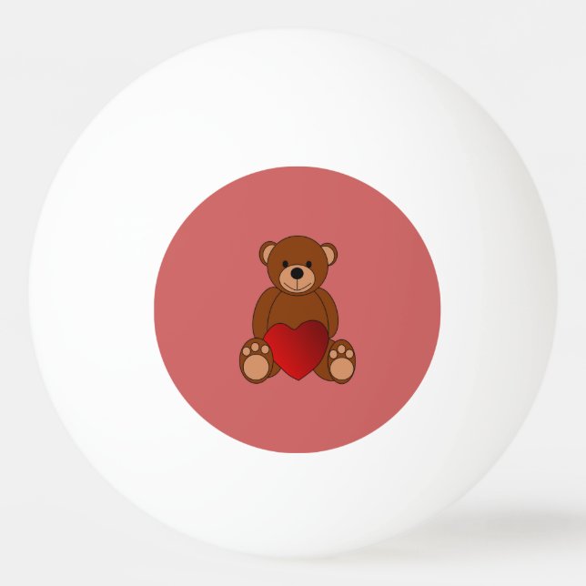 Teddy Kärlek Pingisboll (Baksidan)