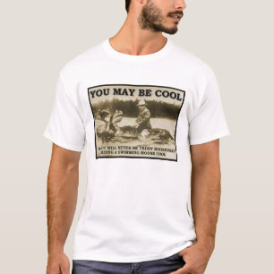 Teddy på en Älg Rollig T-shirt
