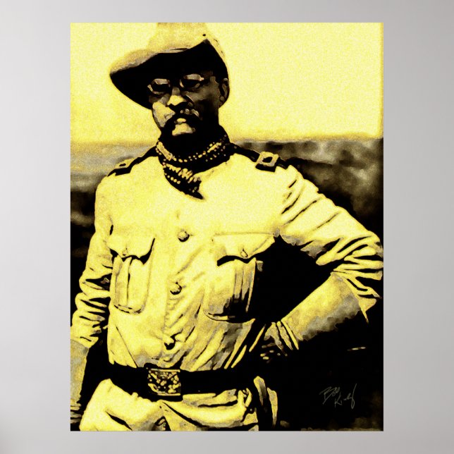 Teddy på Kampanj Poster (Framsidan)