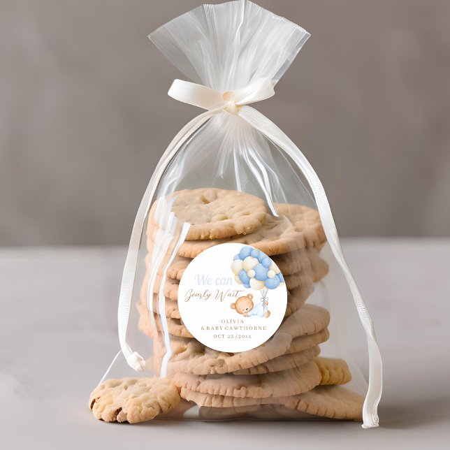 Teddy Pojke Shower Runt Klistermärke (Skapare uppladdad)