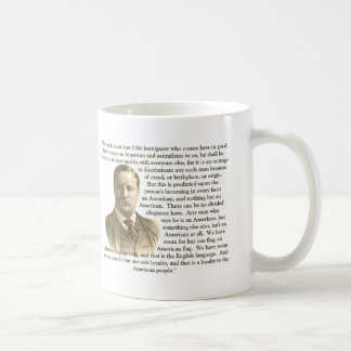 Teddy Roosevelt citationstecken Kaffemugg