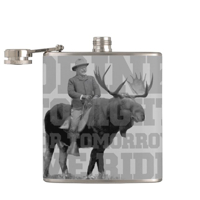 Teddy Roosevelt drink ikväll Fickplunta (Öppnad)