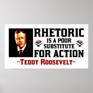 Teddy Roosevelt: En Time för handling Poster