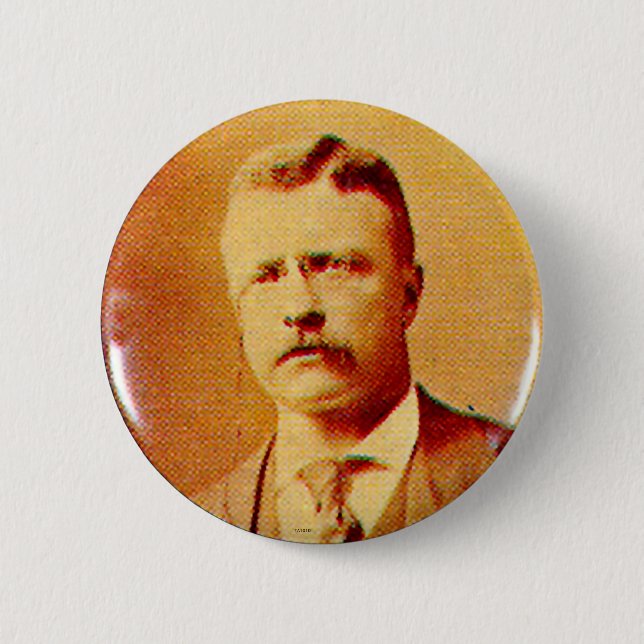 Teddy Roosevelt - knäppas Knapp (Framsida)