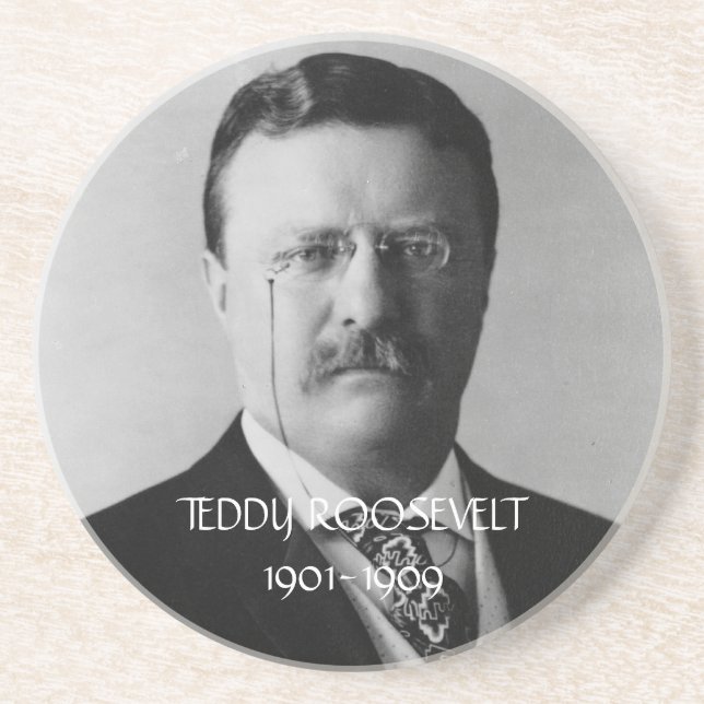 Teddy Roosevelt kustfartyg Underlägg (Framsidan)