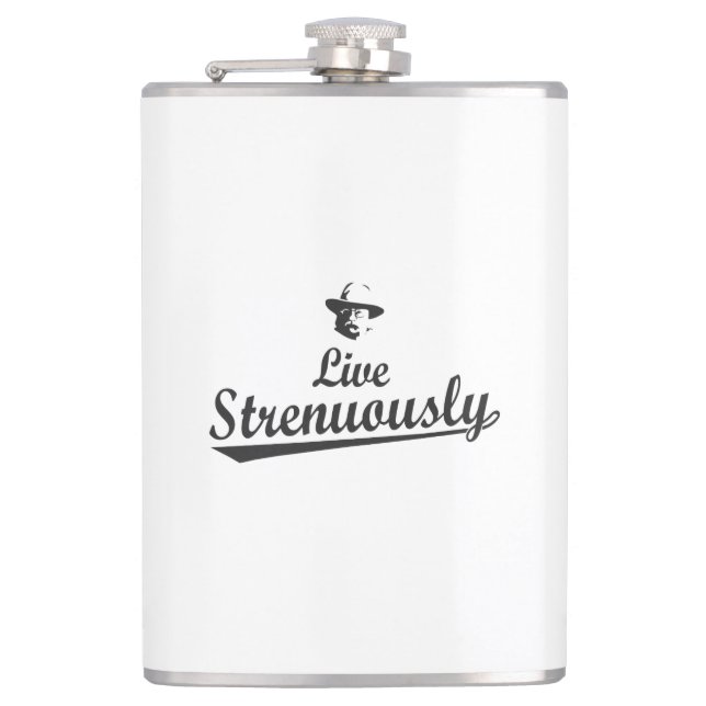 Teddy Roosevelt Live Strenuous Fickplunta (Framsidan)