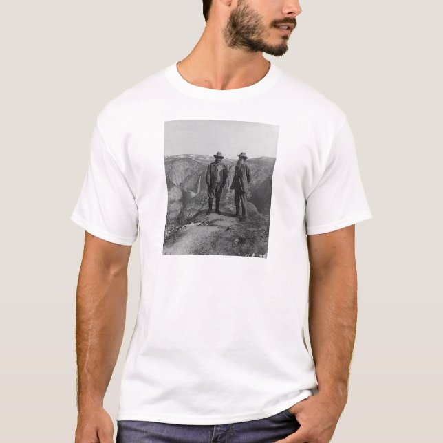Teddy Roosevelt och John Muir i Yosemite Tröja (Framsida)