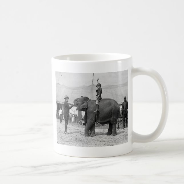 Teddy Roosevelt på cirkusen: 1924 Kaffemugg (Höger)