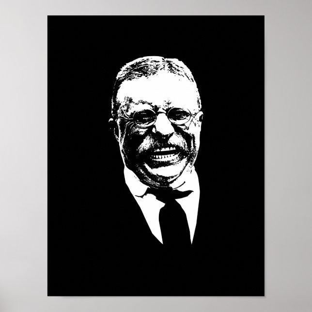 Teddy Roosevelt Poster (Framsidan)
