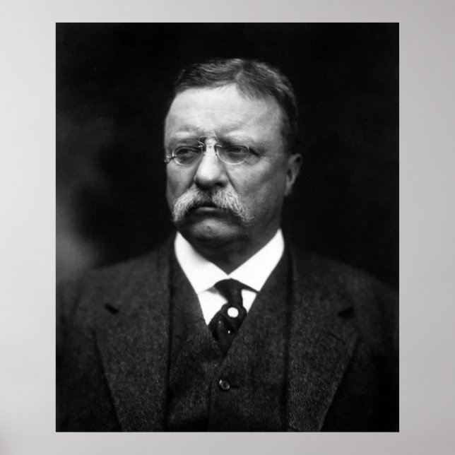 Teddy Roosevelt Poster (Framsidan)