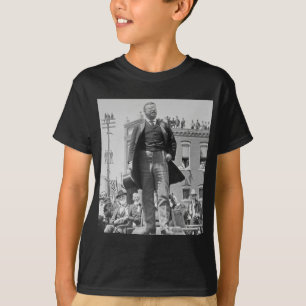 Teddy Roosevelt Stereoview kortvintage 1905 T-shirt