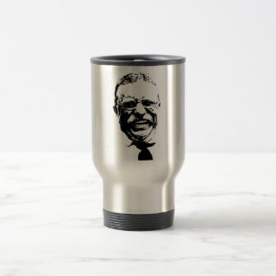 Teddy Roosevelt -- Svartvitt Resemugg