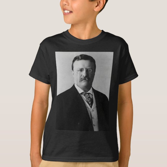 Teddy Roosevelt Tee Shirt (Framsida)