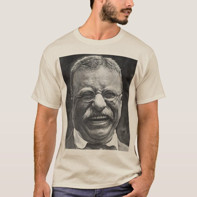 Teddy Roosevelt Tee Shirt (Framsida)