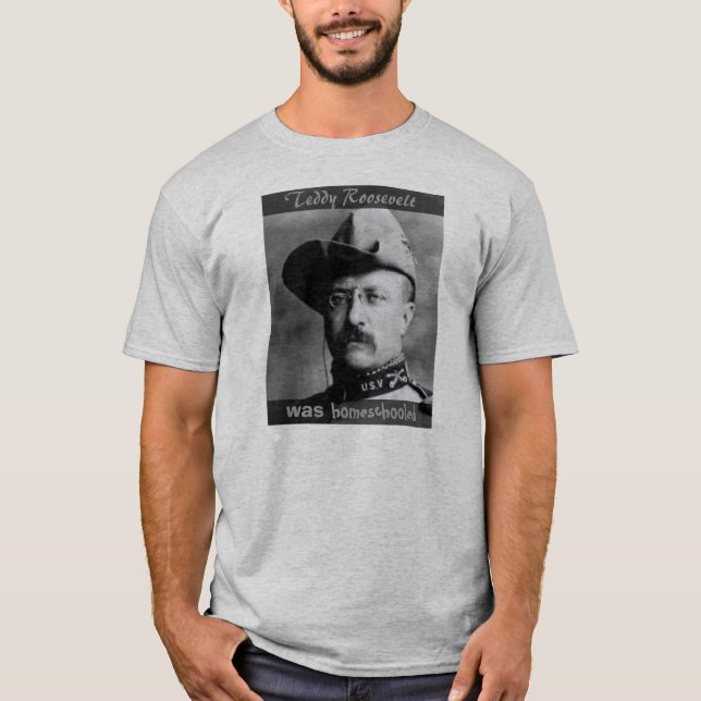 Teddy Roosevelt Tee Shirt (Framsida)