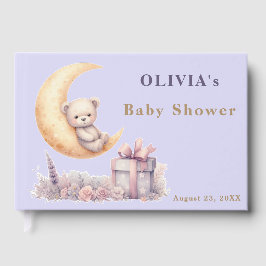 Teddy Rosa Bear Vi kan vänta på samling Gästböcker