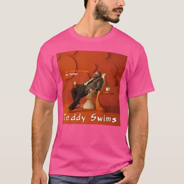 Teddy Simmas Album Kids T Shirt (Framsida)