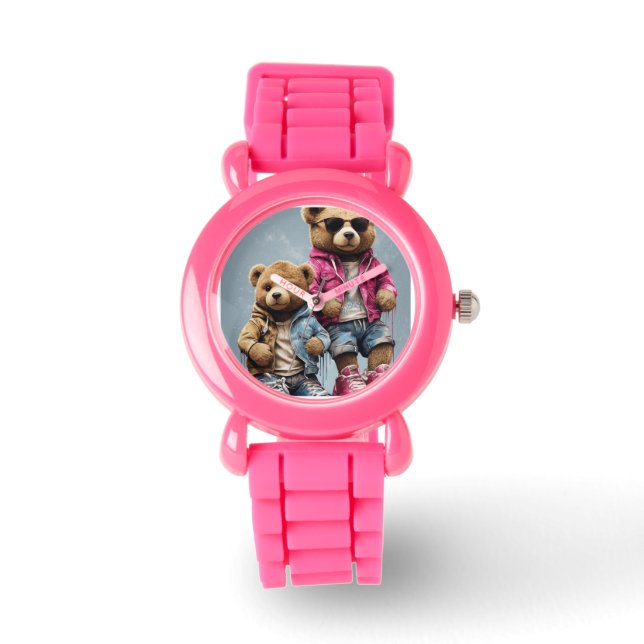 Teddy Tandem-tidsstycke Armbandsur (Framsida)