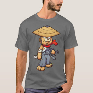 Teddy Tender Master of Samurai från Tendrum Island T Shirt