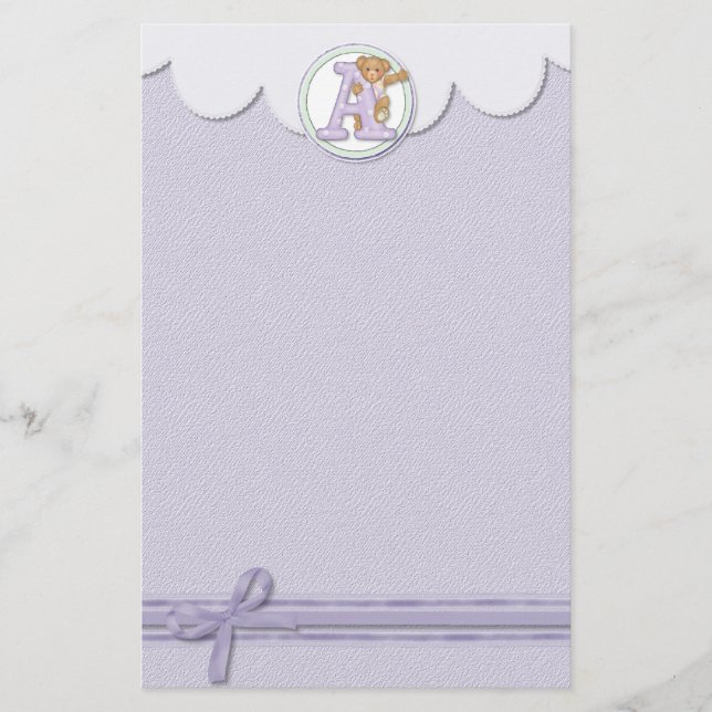 Teddy Tots A Brevpapper (Framsida)