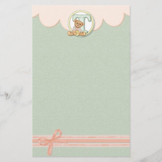 Teddy Tots T Brevpapper (Framsida)