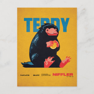 Teddy Vintage Grafik Vykort