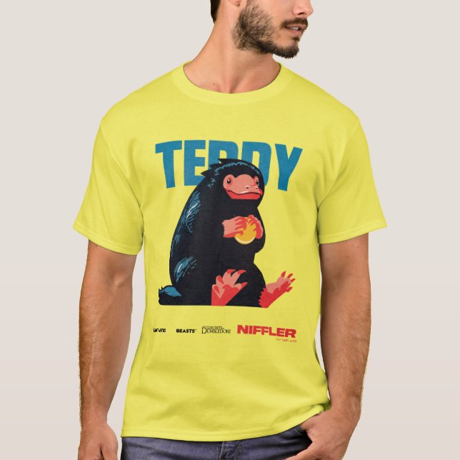 Teddy Vintage Graphic T Shirt (Framsida)