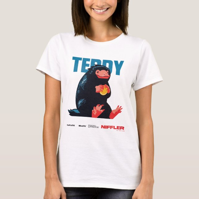 Teddy Vintage Graphic T Shirt (Framsida)