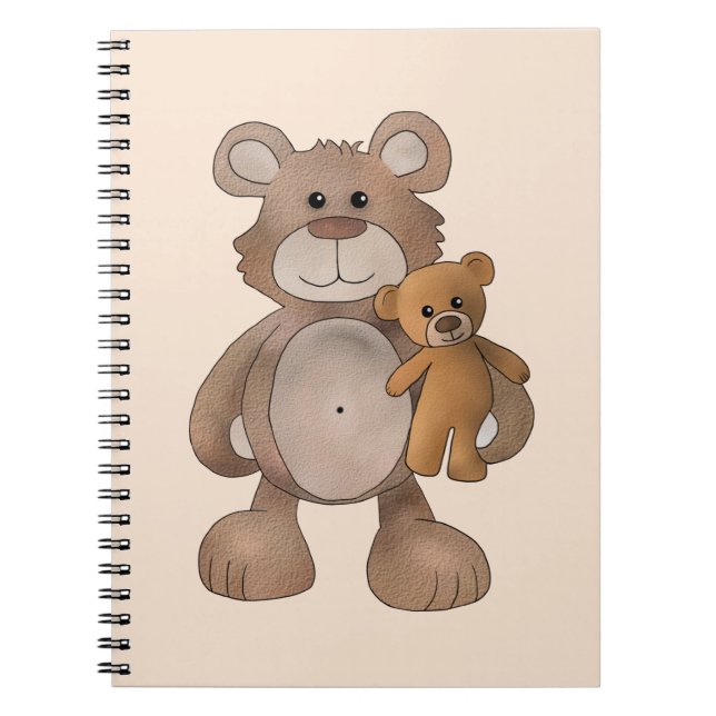 Teddybär Anteckningsbok (Framsidan)