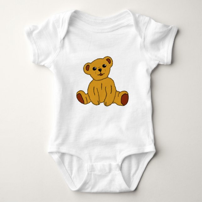 Teddybär T Shirt (Framsida)