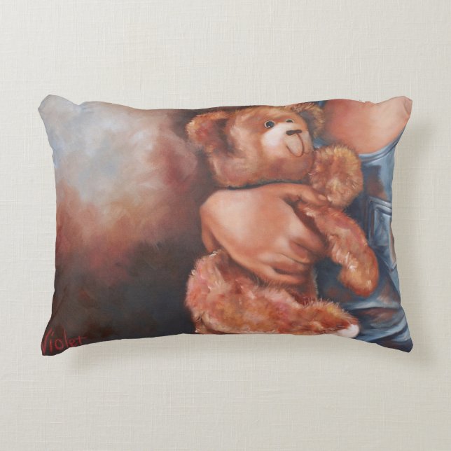 Teddybear Prydnadskudde (Framsidan)