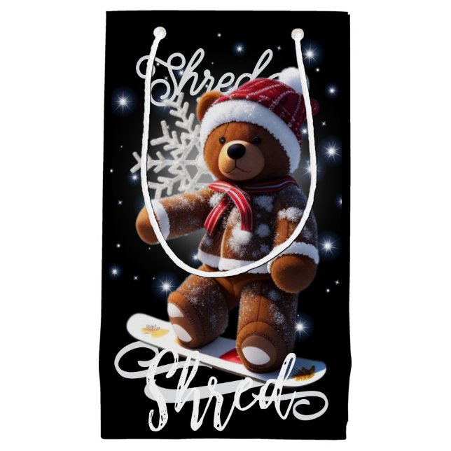 TeddyBear Shredder//Med/Gift Bag (Framsidan)